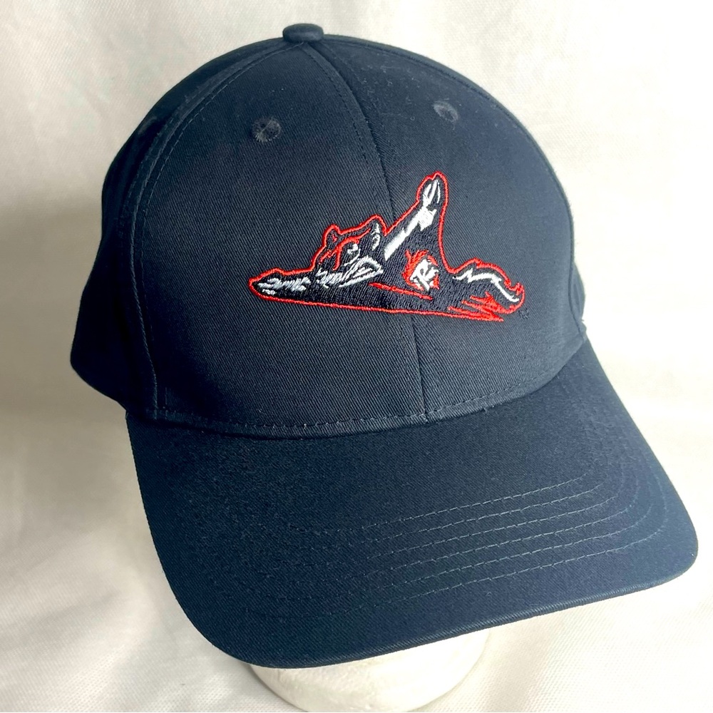Richmond Flying Squirrels Hat Pacific Headwear Baseball Cap Black StrapBack OSFM
